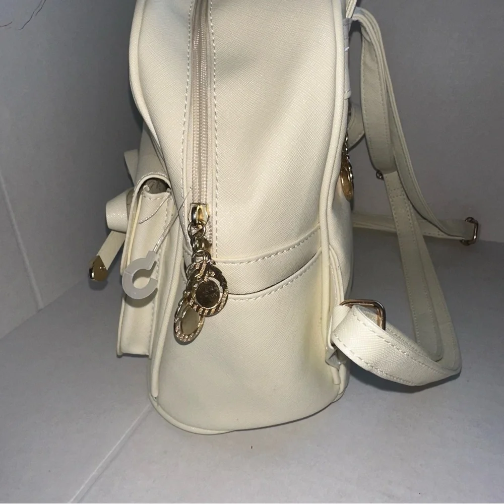TIHAYNER - Cute leather backpack with bow for girls, mini backpack bag for women